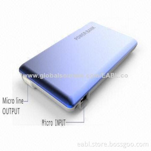 New Arrival Card Design Power Banks for Smartphones, w/ 1400mAh/A Grade Li-polymer Battery, OEM/ODM